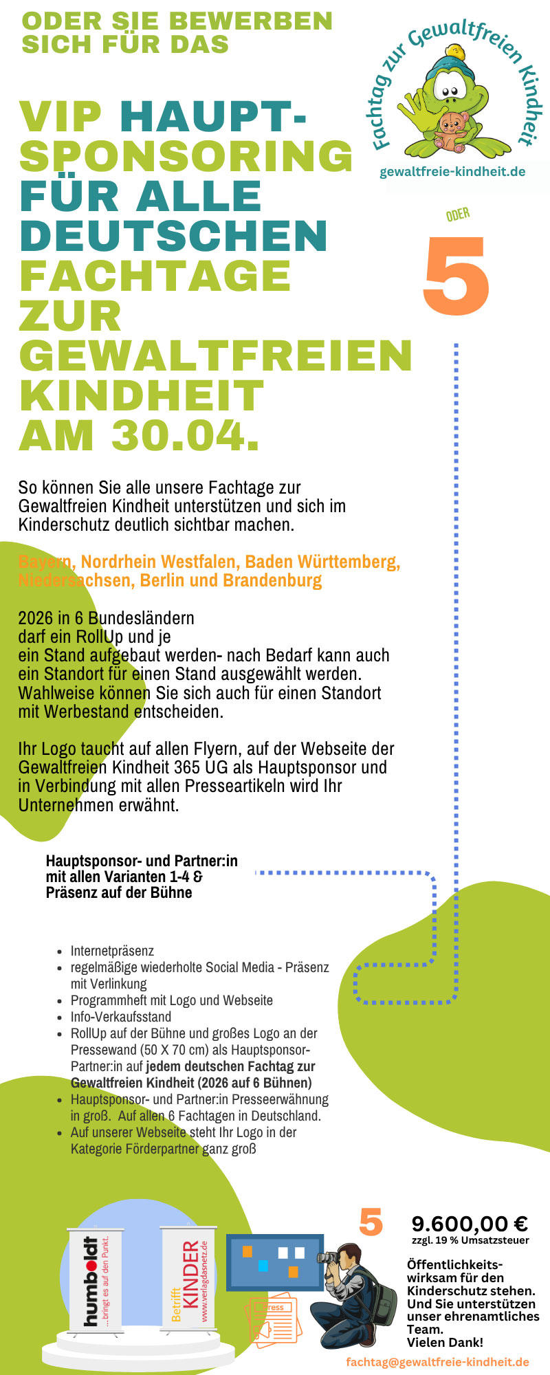 Hauptsponsoring-Übersicht